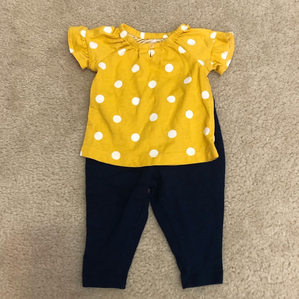 Baby Girl Carter’s 2 Piece Outfit
